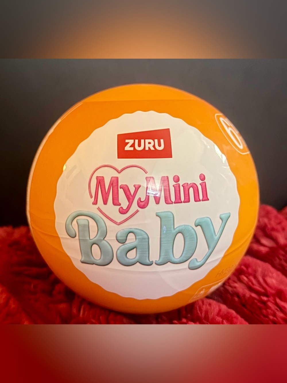 🧡 pumpkin patch orange ZURU MyMini Baby Surprise Ball
